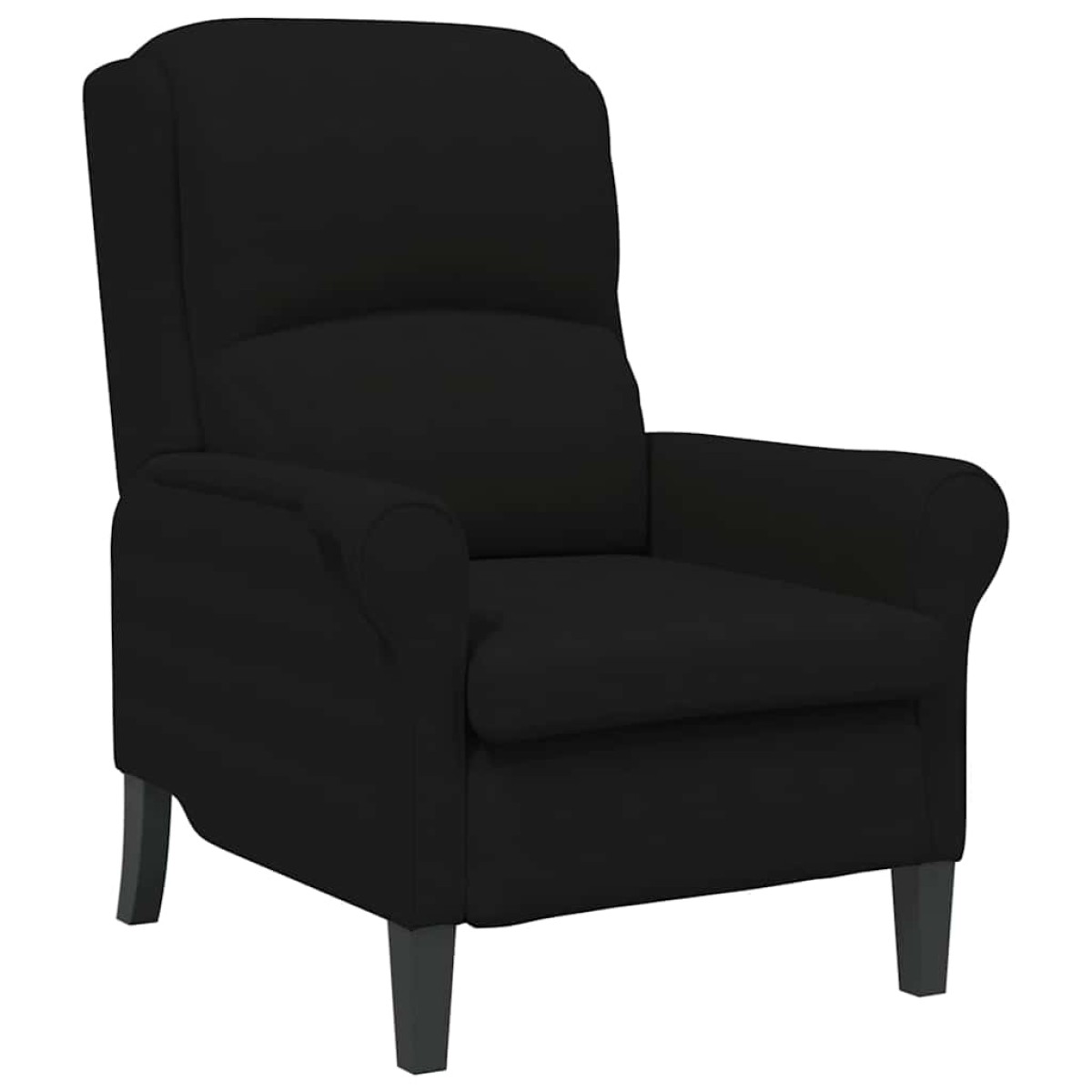 vidaXL Πολυθρόνα Μαύρο 76 x 94 x 102 εκ. Μικροΐνες