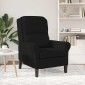 vidaXL Πολυθρόνα Μαύρο 76 x 94 x 102 εκ. Μικροΐνες
