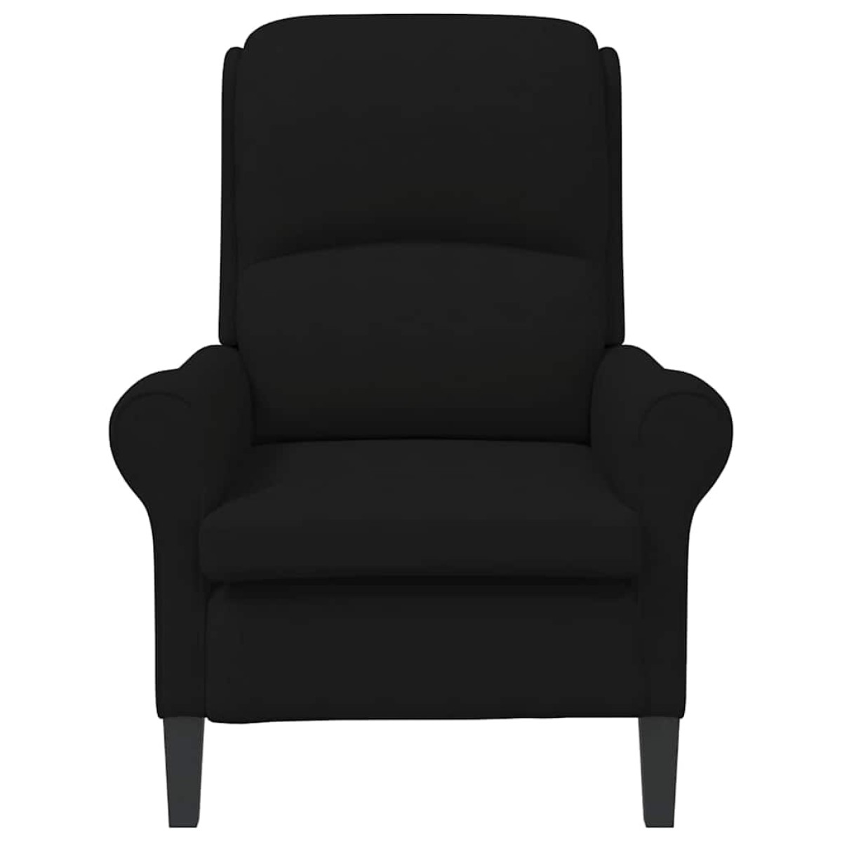 vidaXL Πολυθρόνα Μαύρο 76 x 94 x 102 εκ. Μικροΐνες
