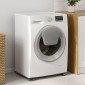 vidaXL Βάση πλυντηρίου ρούχων 2 τμχ. Μαύρο 72 x 5 x 4,5 εκ.