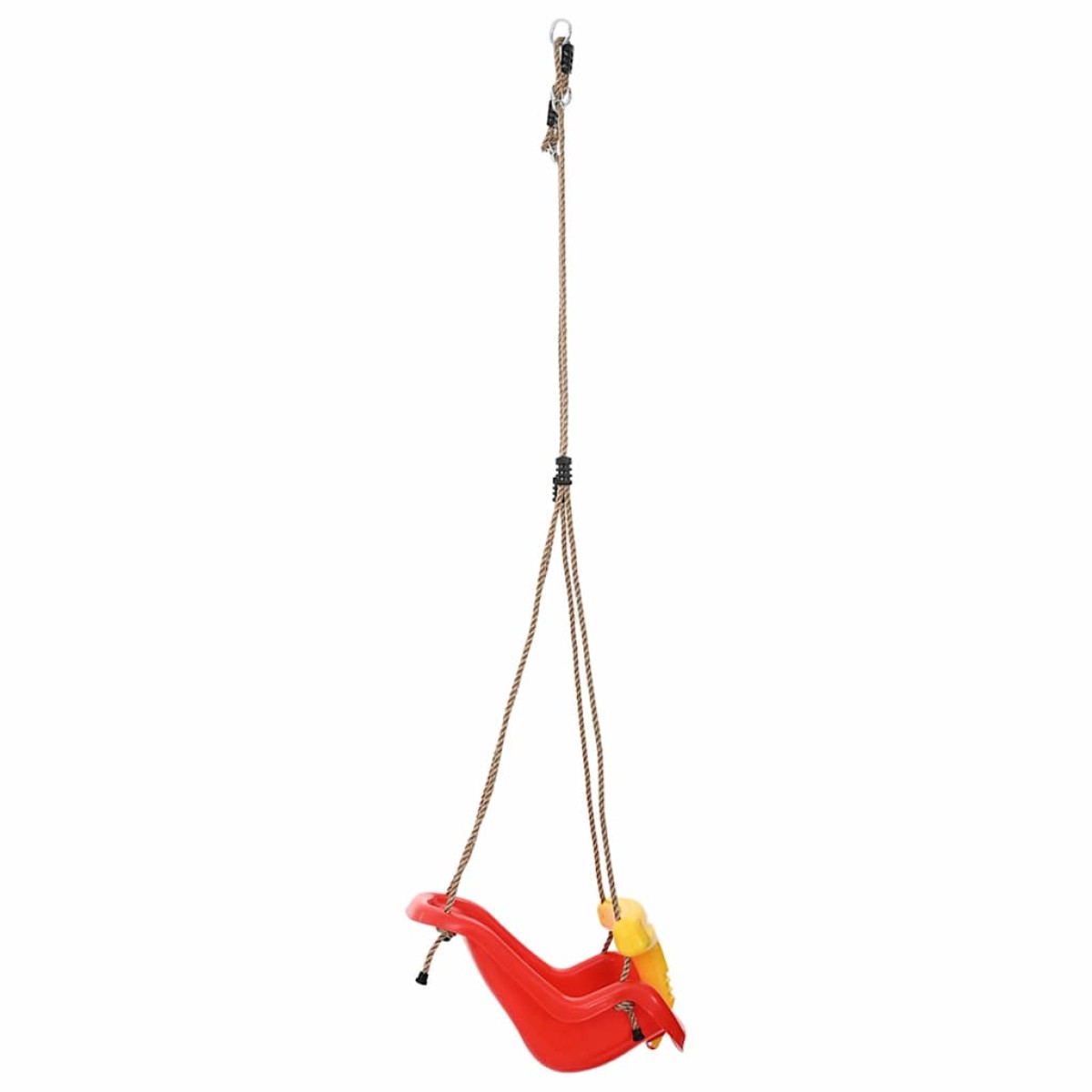 vidaXL Κούνια ρηλάξ 2 τεμ. Κόκκινο 36 x 43 x 42 εκ. Πλαστικό