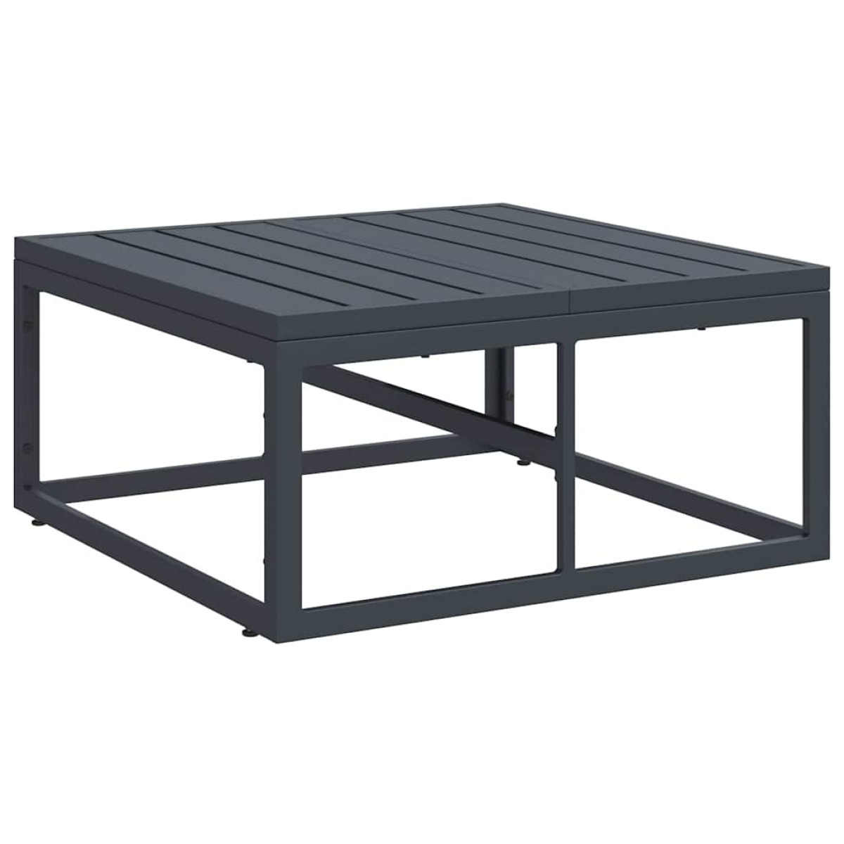 vidaXL Εξωτερικά Έπιπλα Ανθρακί 70 x 70,5 x 32 εκ Ατσάλι