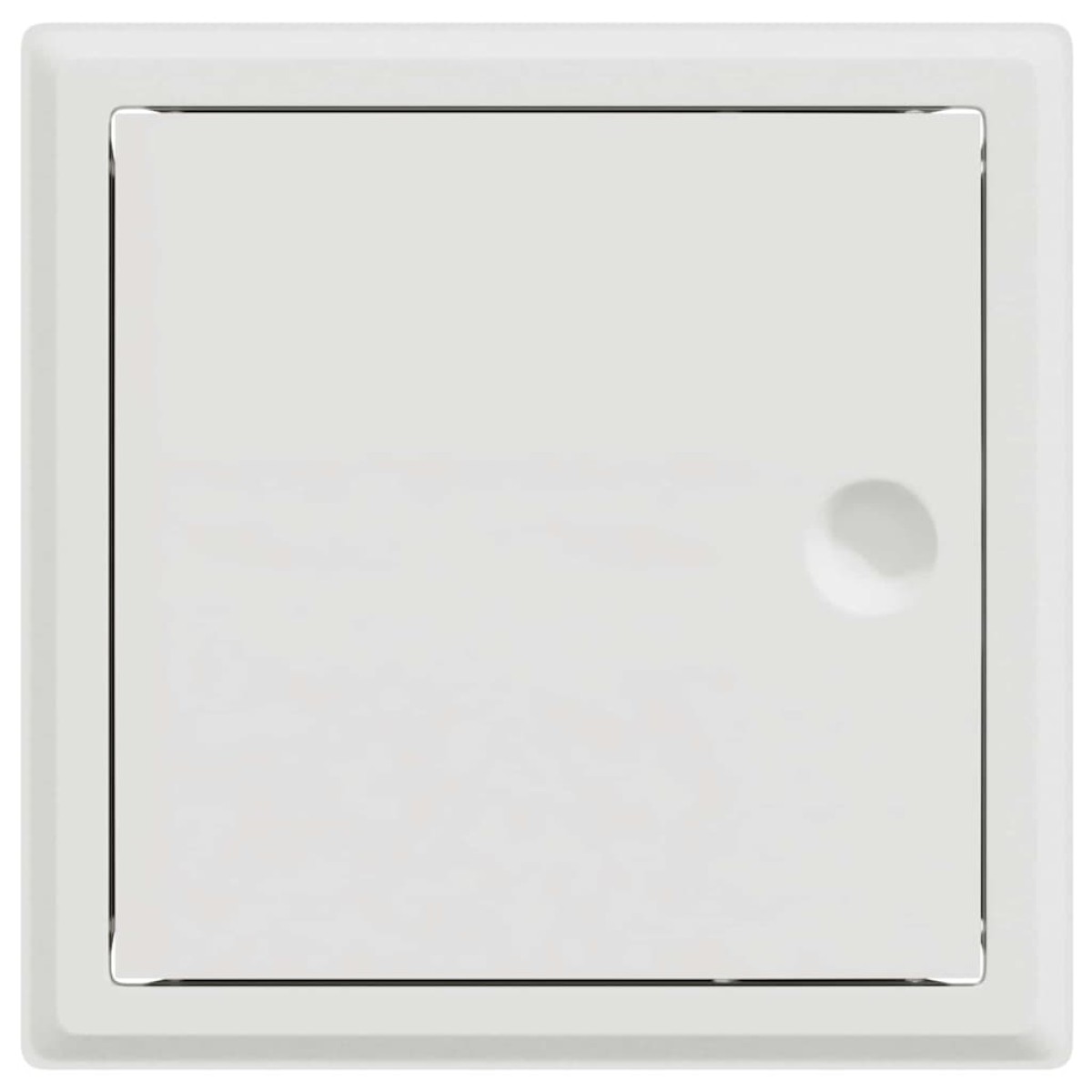 vidaXL Πάνελ Πρόσβασης 2 τμχ. Λευκό 23 x 23 x 3 cm Ατσάλι