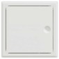 vidaXL Πάνελ Πρόσβασης 2 τμχ. Λευκό 23 x 23 x 3 cm Ατσάλι