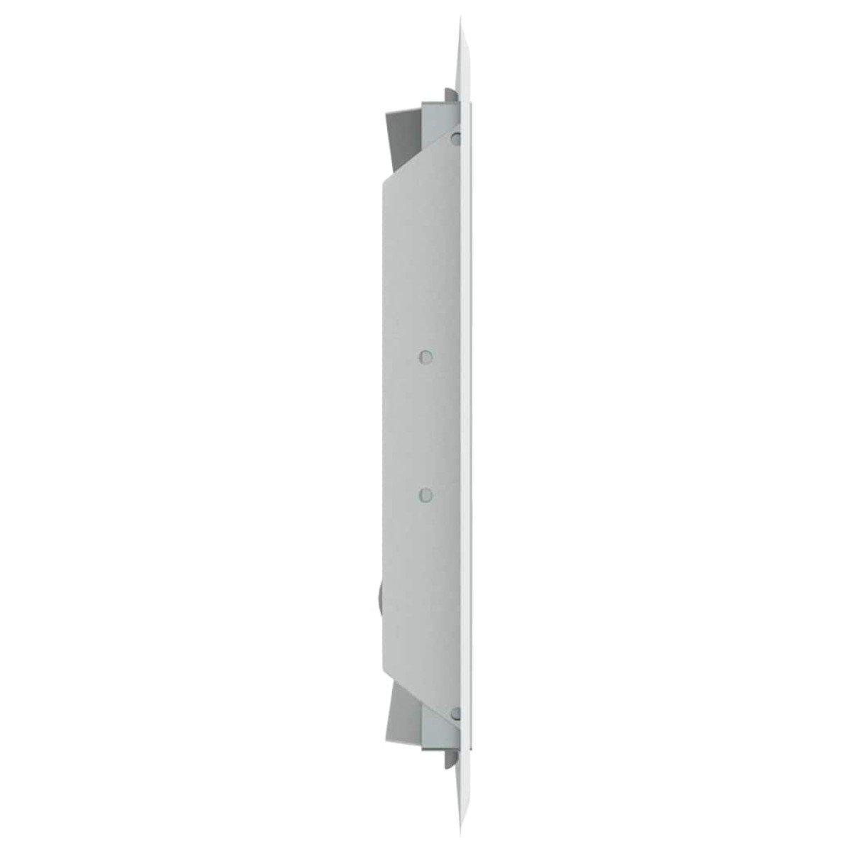 vidaXL Πάνελ Πρόσβασης 2 τμχ. Λευκό 23 x 23 x 3 cm Ατσάλι