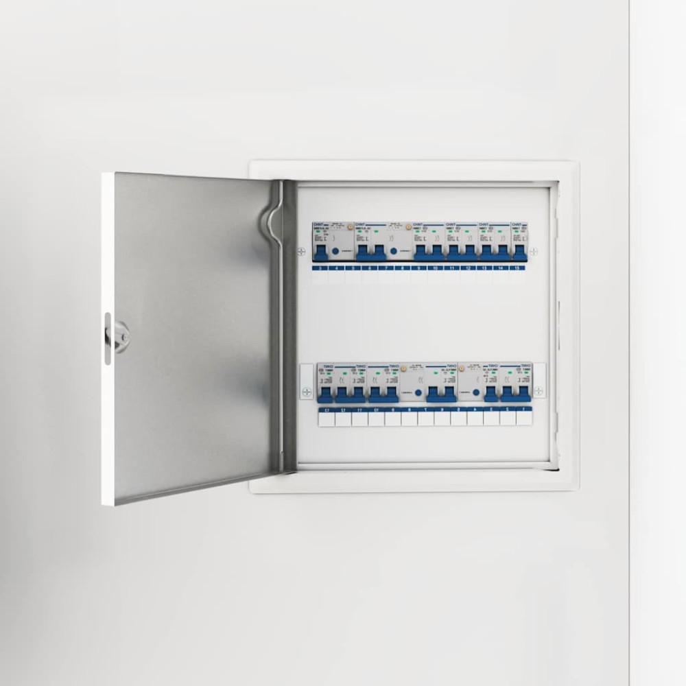 vidaXL Πάνελ Πρόσβασης Λευκό 33 x 33 x 3 cm Ατσάλι