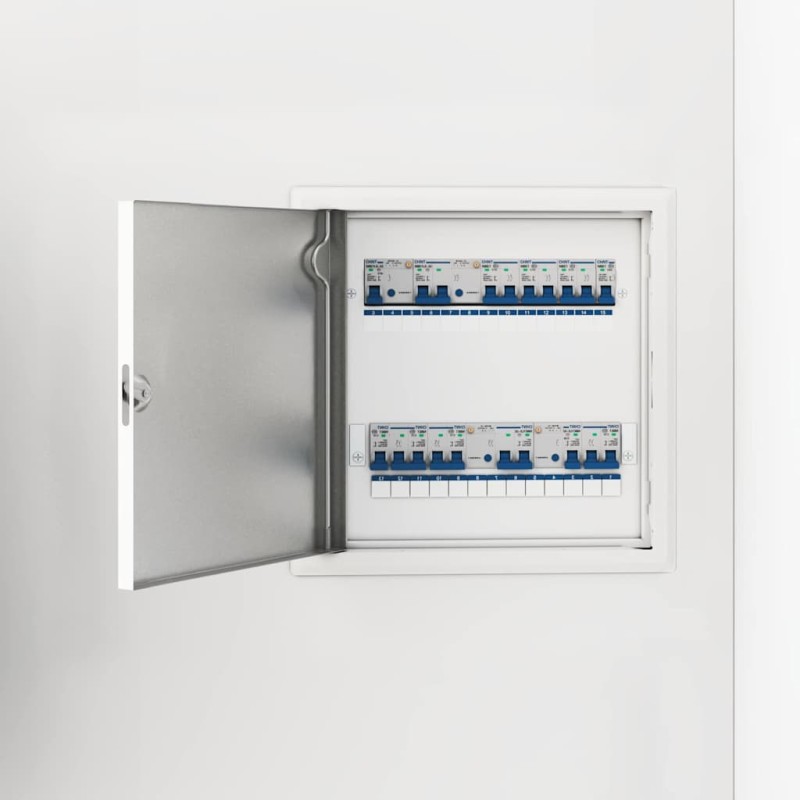 vidaXL Πάνελ Πρόσβασης Λευκό 33 x 33 x 3 cm Ατσάλι