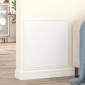 vidaXL Πάνελ Πρόσβασης Λευκό 53 x 53 x 3 cm Ατσάλι