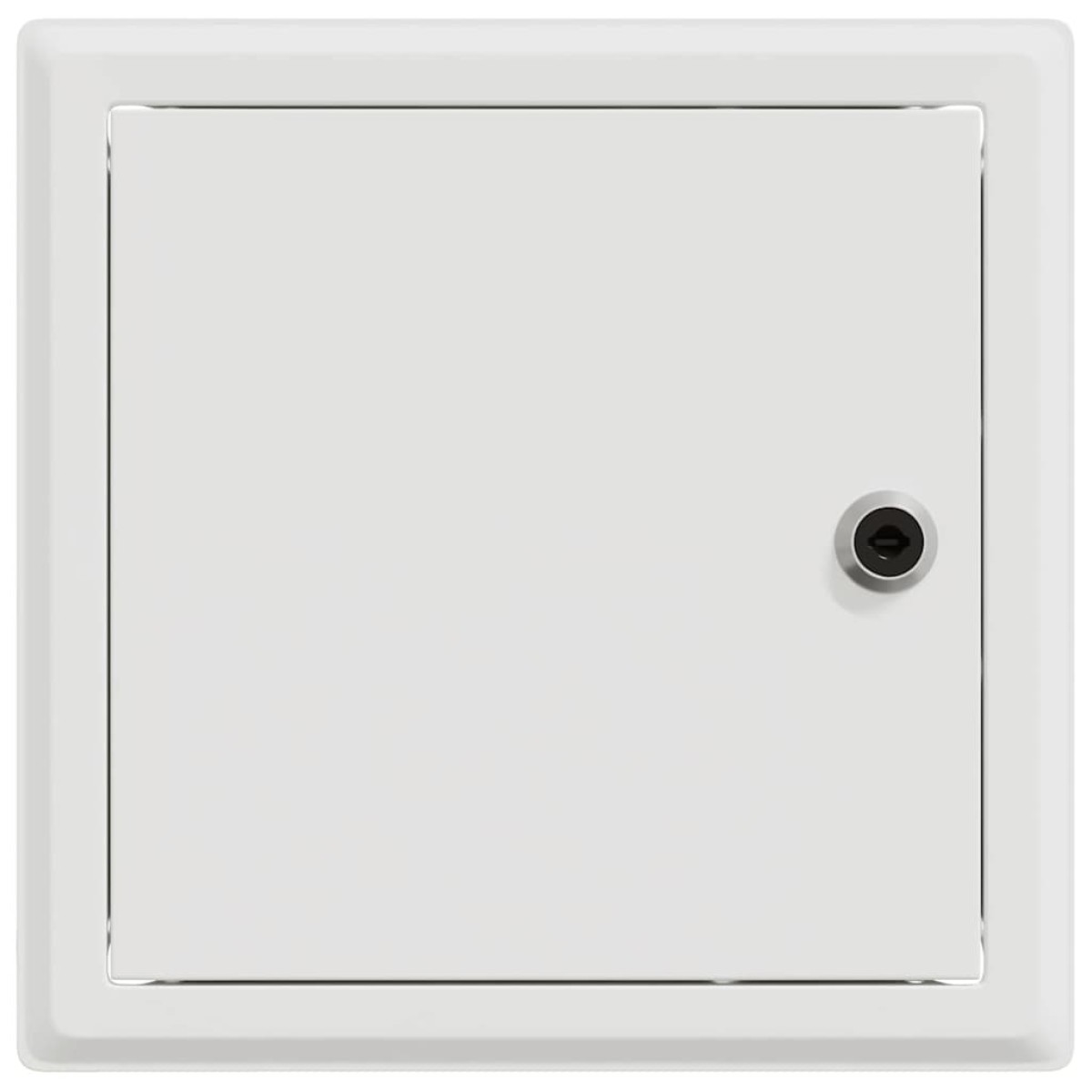 vidaXL Πάνελ Πρόσβασης 2 τμχ. Λευκό 23 x 23 x 3 cm Ατσάλι