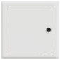 vidaXL Πάνελ Πρόσβασης 2 τμχ. Λευκό 23 x 23 x 3 cm Ατσάλι