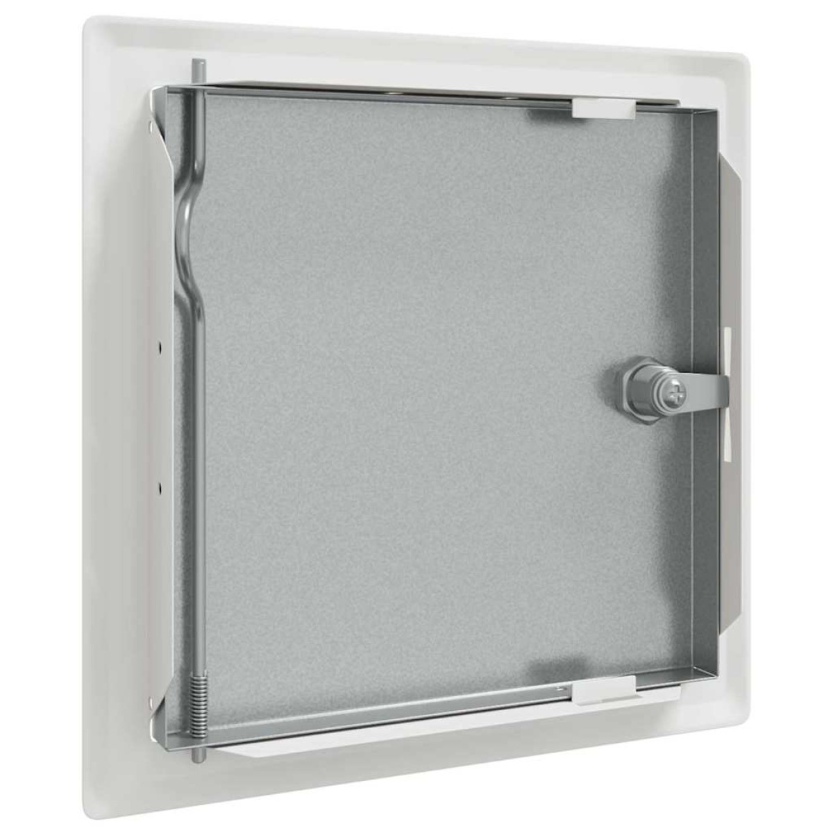 vidaXL Πάνελ Πρόσβασης 2 τμχ. Λευκό 23 x 23 x 3 cm Ατσάλι