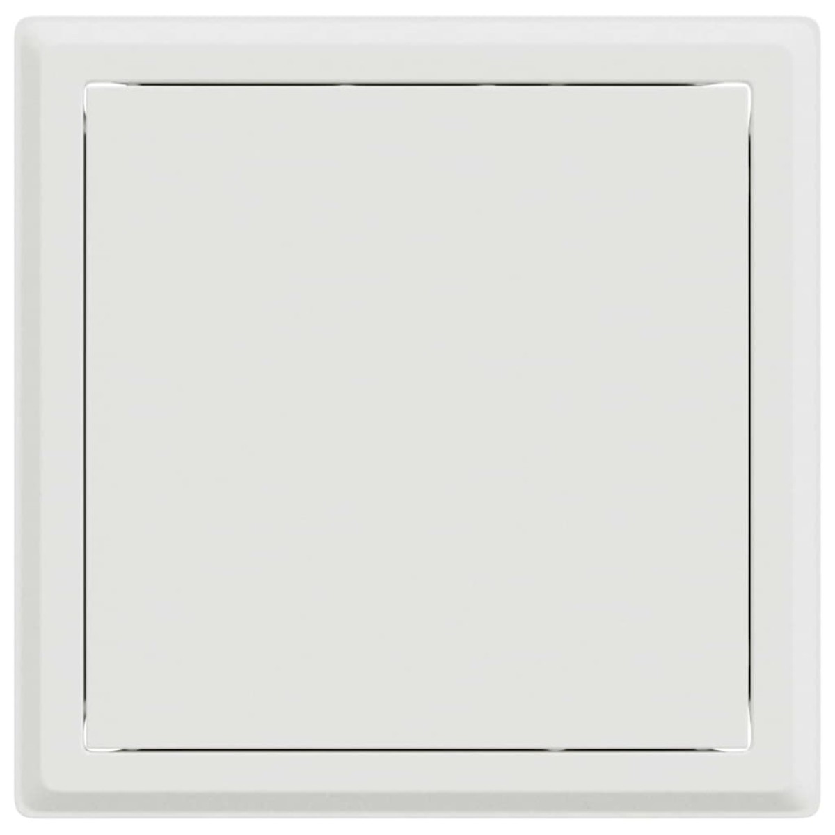 vidaXL Πάνελ Πρόσβασης 2 τμχ. Λευκό 23 x 23 x 3 cm Ατσάλι