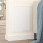 vidaXL Πάνελ Πρόσβασης Λευκό 43,5 x 33 x 3 εκ Ατσάλι