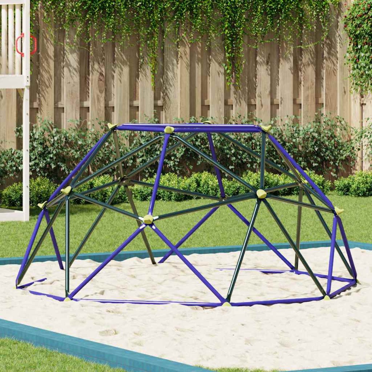 vidaXL Δομή αναρρίχησης για παιδιά Μπλε 8FT χωρίς 슬라이드 Ατσάλι