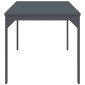 vidaXL Τραπέζι Patio Ανθρακί 180 x 80 x 74 cm