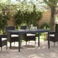 vidaXL Τραπέζι Patio Ανθρακί 180 x 80 x 74 cm