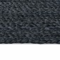 vidaXL Χαλιά χώρου Ορθογώνιος Σκούρο Γκρι 60 x 200 cm Γιούτα