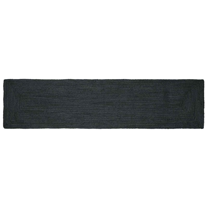 vidaXL Χαλιά χώρου Ορθογώνιος Σκούρο Γκρι 60 x 300 cm Γιούτα