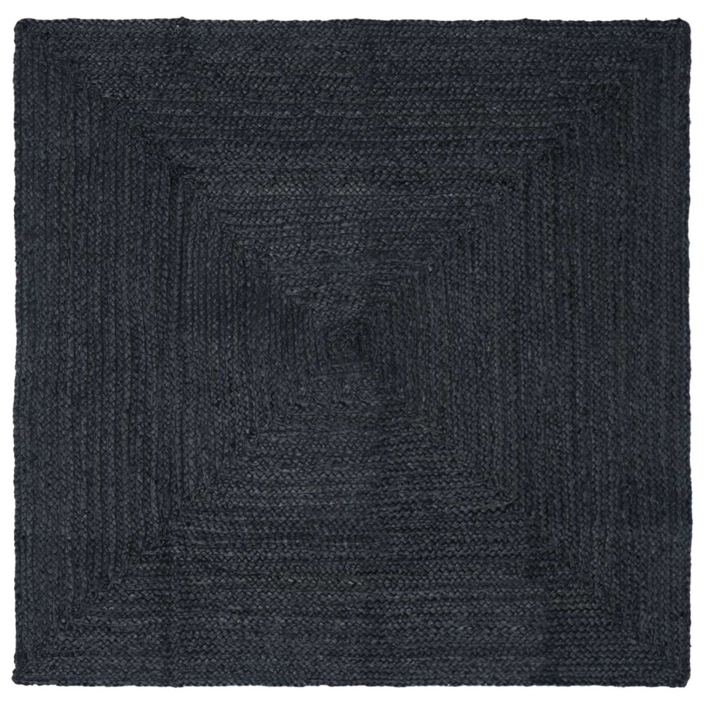 vidaXL Χαλιά χώρου τετράγωνο Σκούρο Γκρι 160 x 160 cm Γιούτα