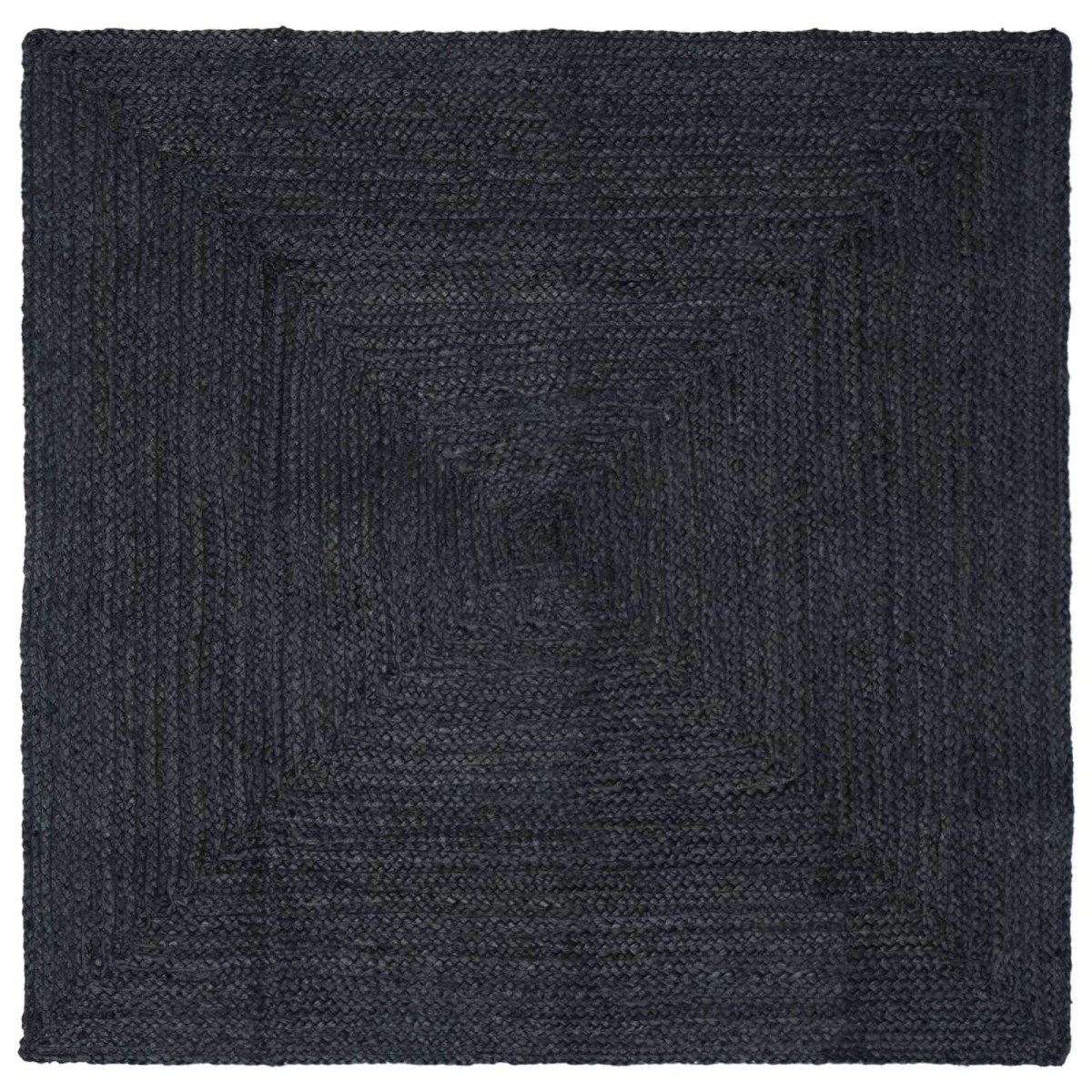 vidaXL Χαλιά χώρου τετράγωνο Σκούρο Γκρι 240 x 240 cm Γιούτα