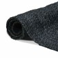 vidaXL Χαλιά χώρου τετράγωνο Σκούρο Γκρι 300 x 300 cm Γιούτα