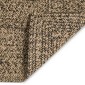vidaXL Χαλιά χώρου Φυσικό και Μαύρο 240 x 340 εκ. Γιούτα