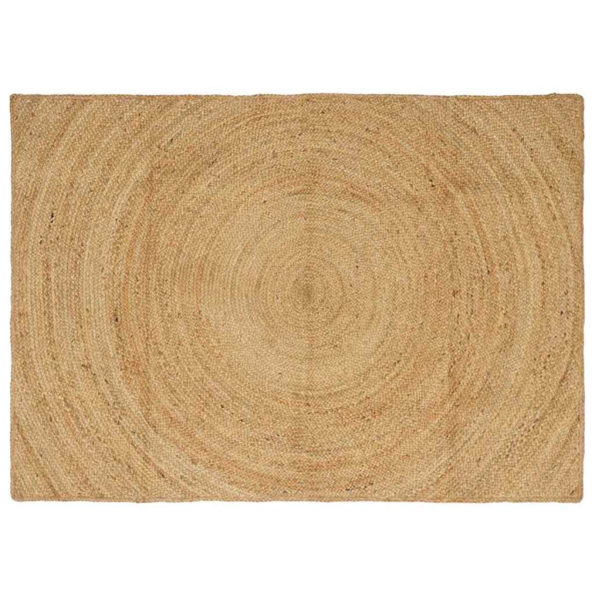 vidaXL Χαλιά χώρου Φυσικό 120 x 170 cm Γιούτα