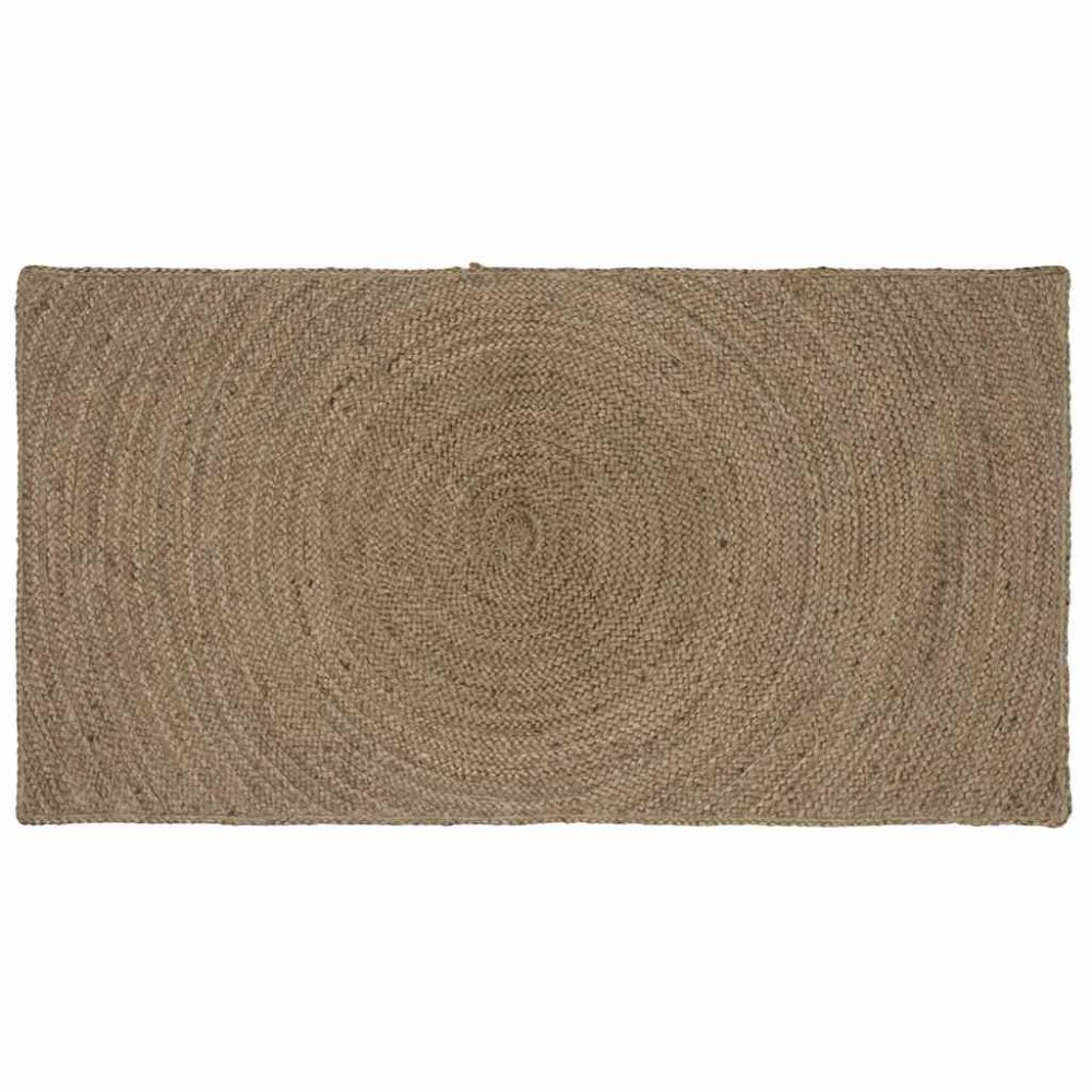 vidaXL Χαλιά χώρου Γκρι 100 x 200 cm Γιούτα