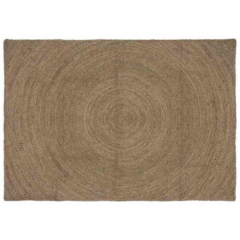 vidaXL Χαλιά χώρου Γκρι 120 x 170 cm Γιούτα