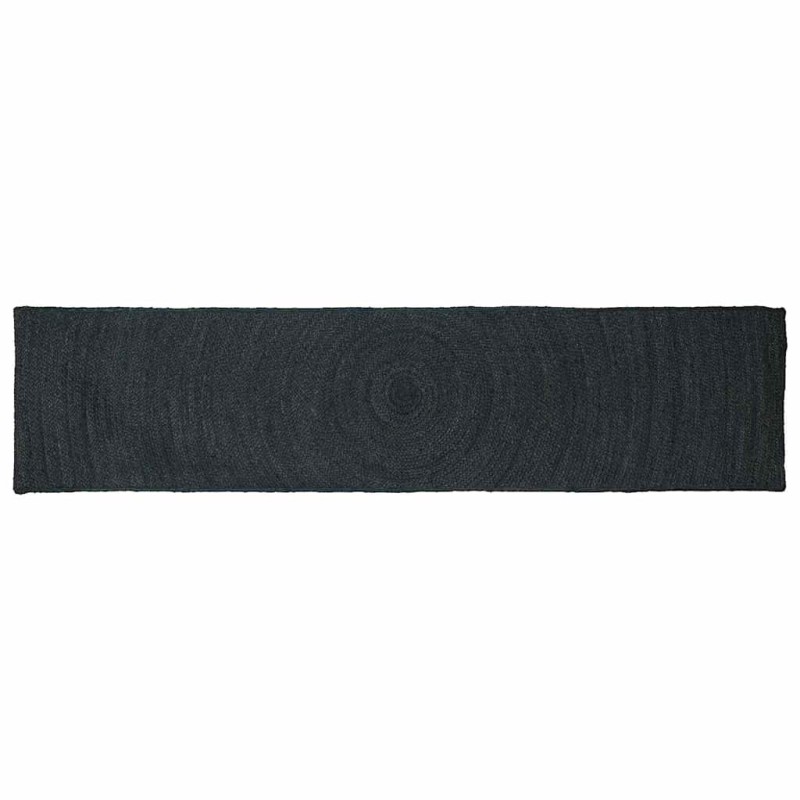 vidaXL Χαλιά χώρου Σκούρο Γκρι 60 x 300 cm Γιούτα
