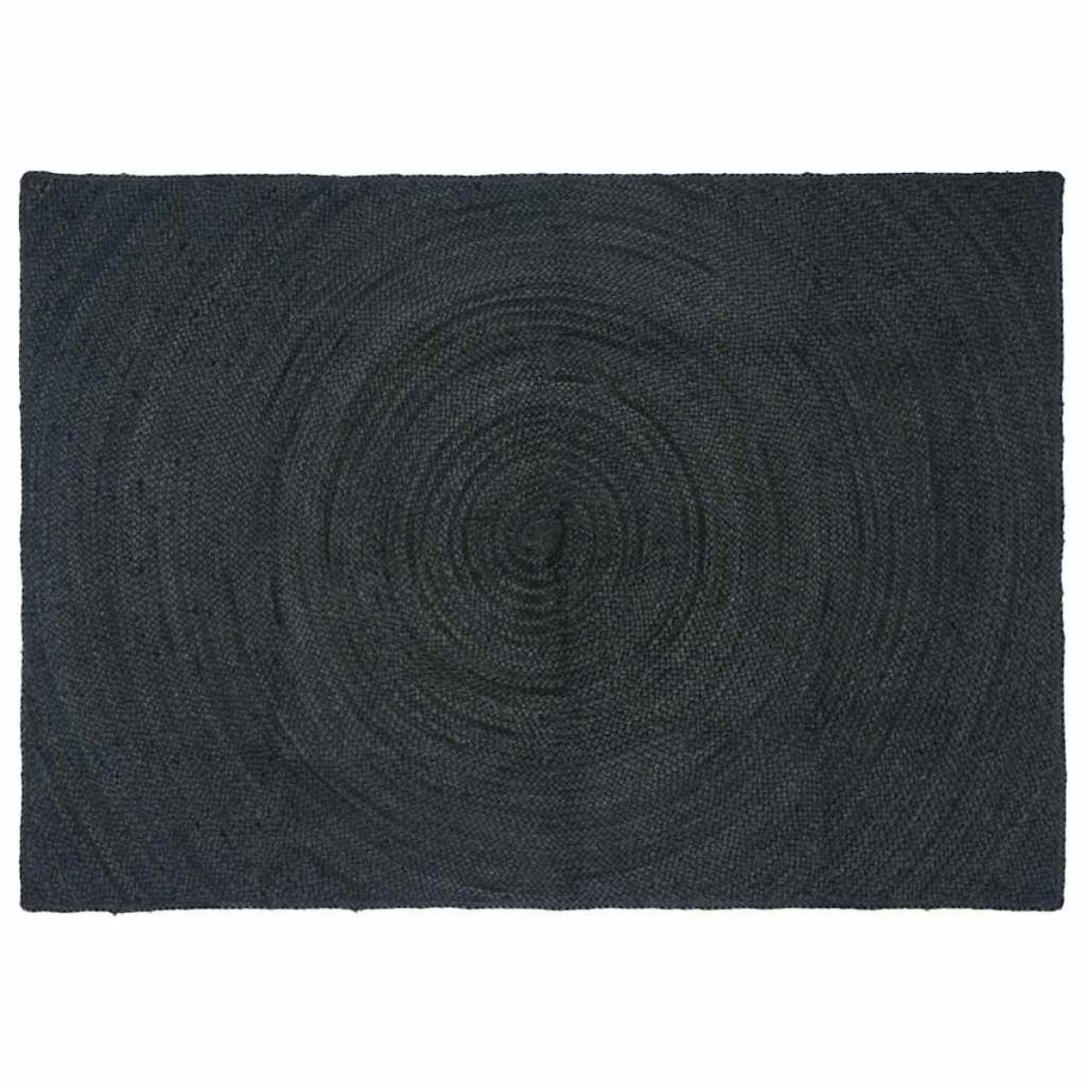 vidaXL Χαλιά χώρου Σκούρο Γκρι 140 x 200 cm Γιούτα
