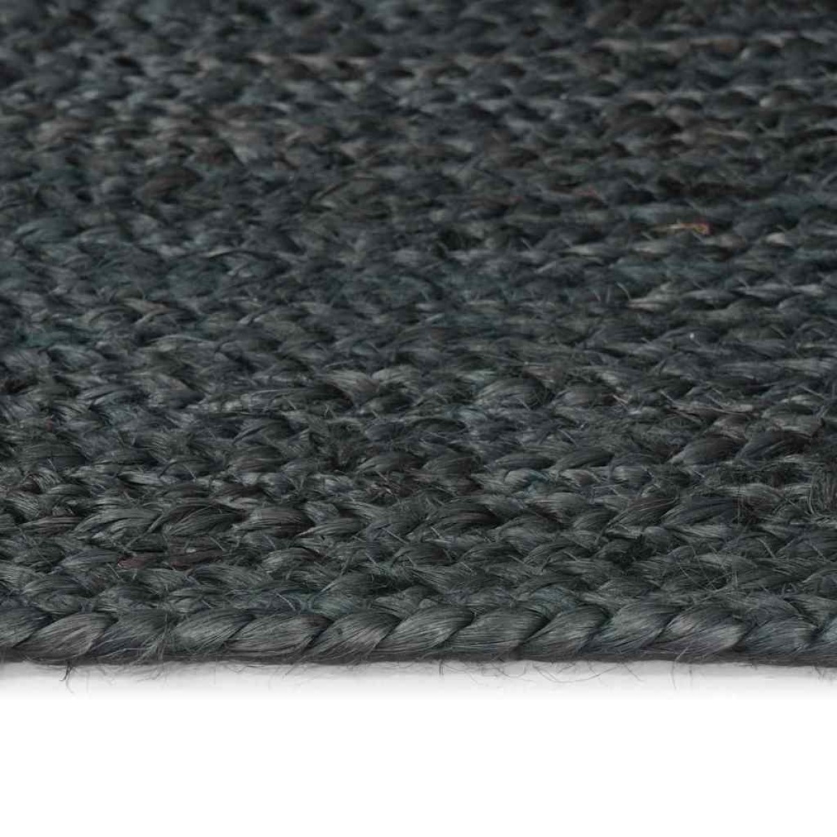 vidaXL Χαλιά χώρου Σκούρο Γκρι 140 x 200 cm Γιούτα