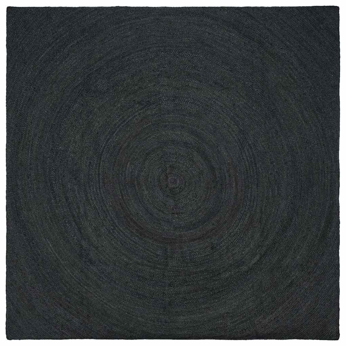 vidaXL Χαλιά χώρου Σκούρο Γκρι 300 x 300 cm Γιούτα
