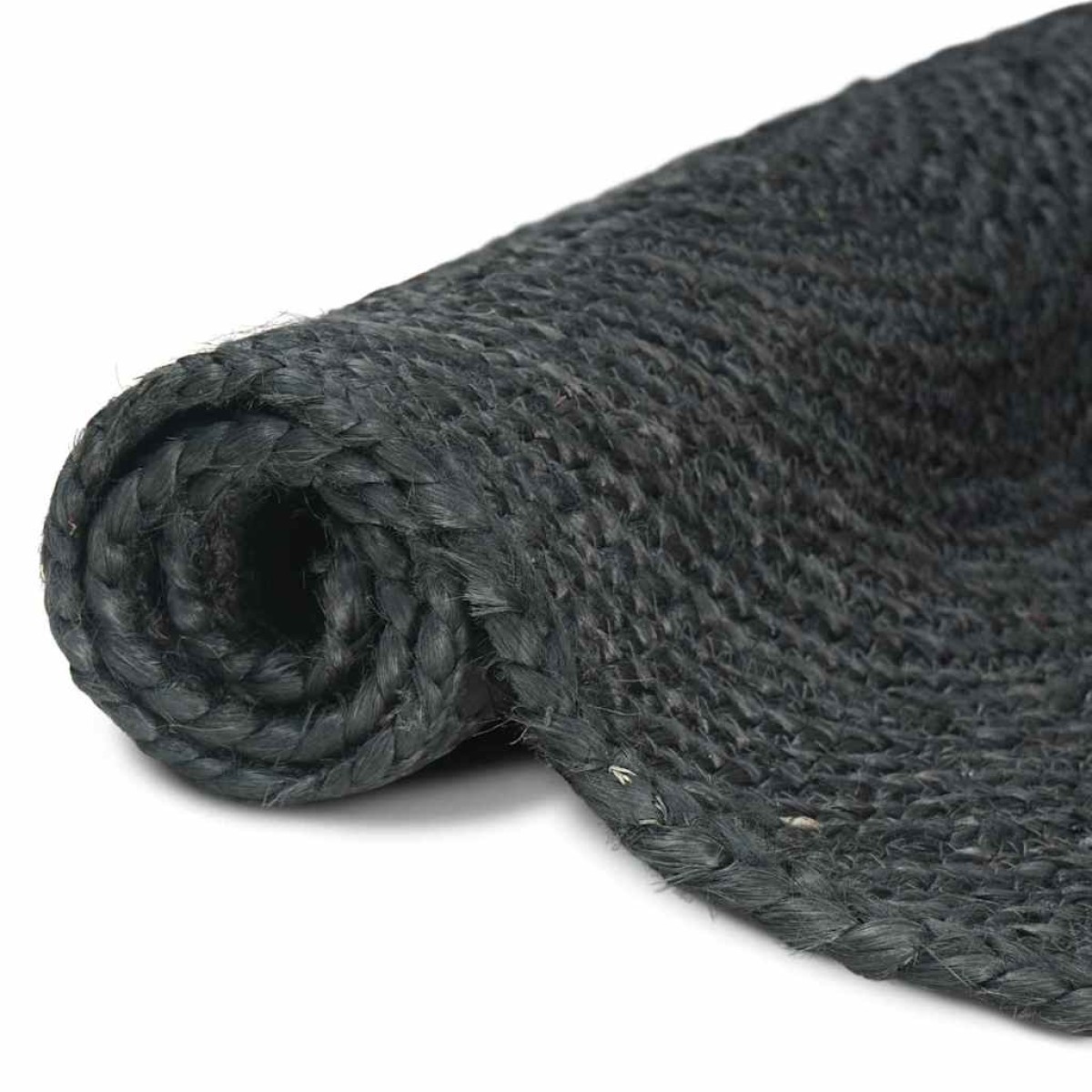 vidaXL Χαλιά χώρου Σκούρο Γκρι 300 x 300 cm Γιούτα