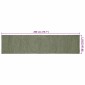 vidaXL Χαλιά χώρου Λαδί 60 x 200 cm Γιούτα