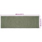 vidaXL Χαλιά χώρου Λαδί 80 x 200 cm Γιούτα