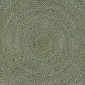 vidaXL Χαλιά χώρου Λαδί 120 x 120 cm Γιούτα