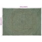 vidaXL Χαλιά χώρου Λαδί 120 x 170 cm Γιούτα