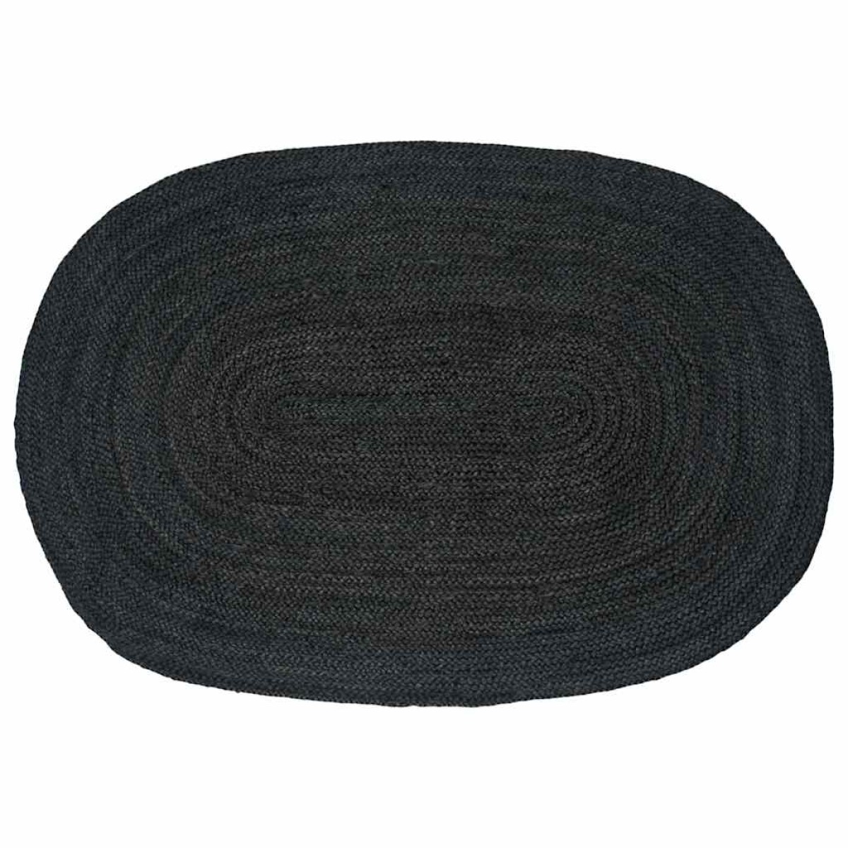 vidaXL Χαλιά χώρου Σκούρο Γκρι 122 x 183 cm Γιούτα