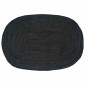 vidaXL Χαλιά χώρου Σκούρο Γκρι 122 x 183 cm Γιούτα