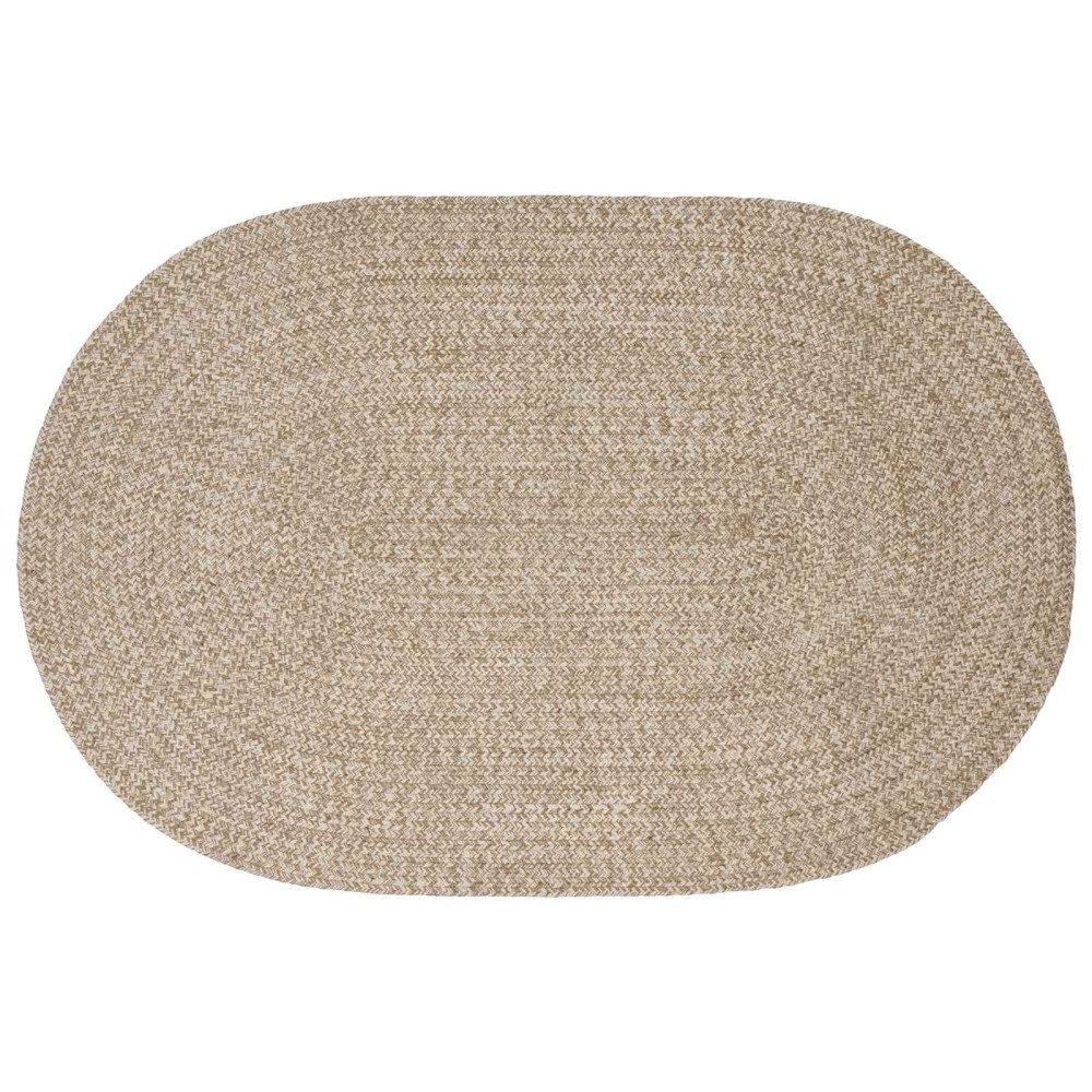 vidaXL Χαλιά χώρου Λευκό 122 x 183 cm Γιούτα
