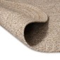 vidaXL Χαλιά χώρου Λευκό 122 x 183 cm Γιούτα