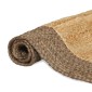 vidaXL Χαλιά χώρου Γκρι 80 x 250 cm Γιούτα