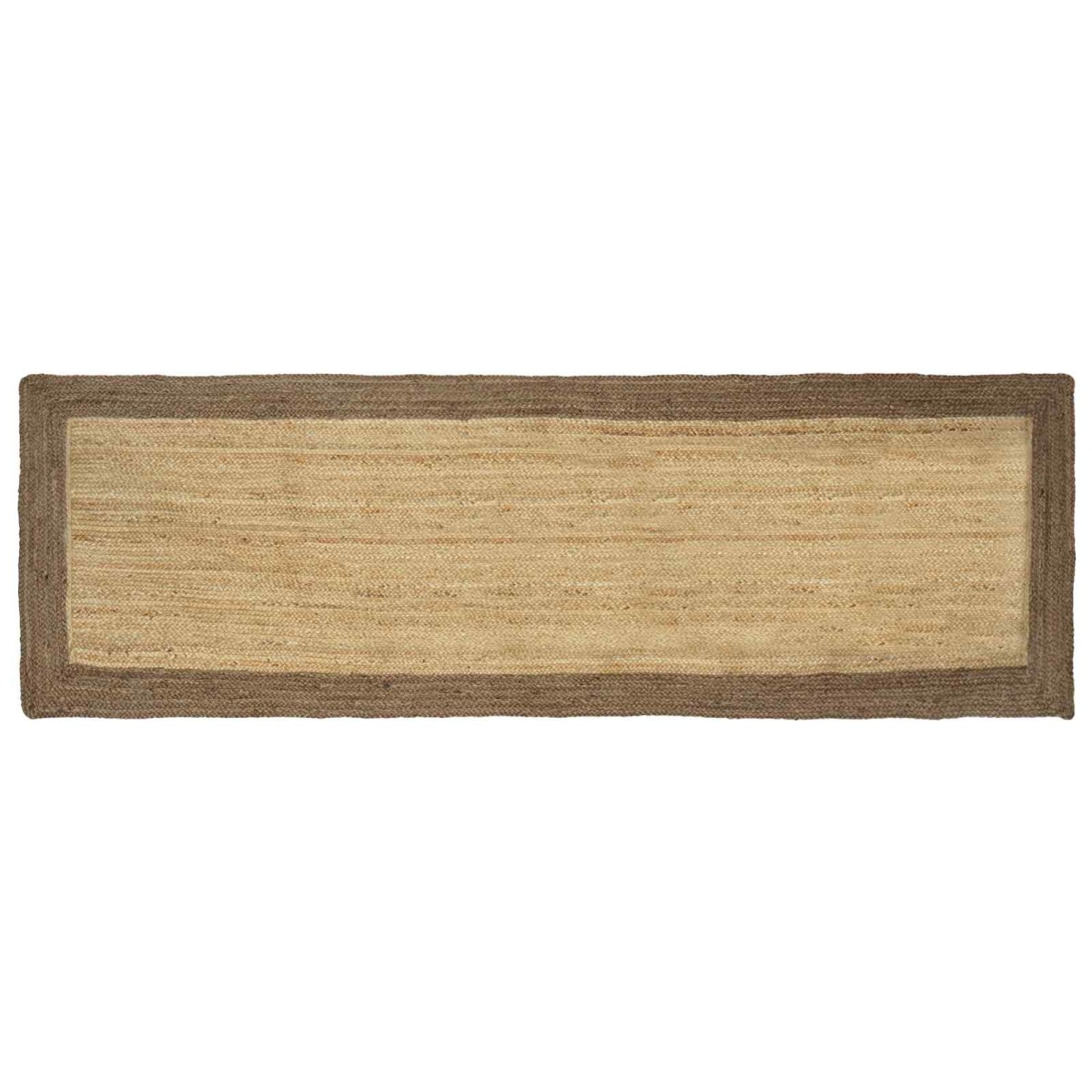 vidaXL Χαλιά χώρου Γκρι 80 x 300 cm Γιούτα