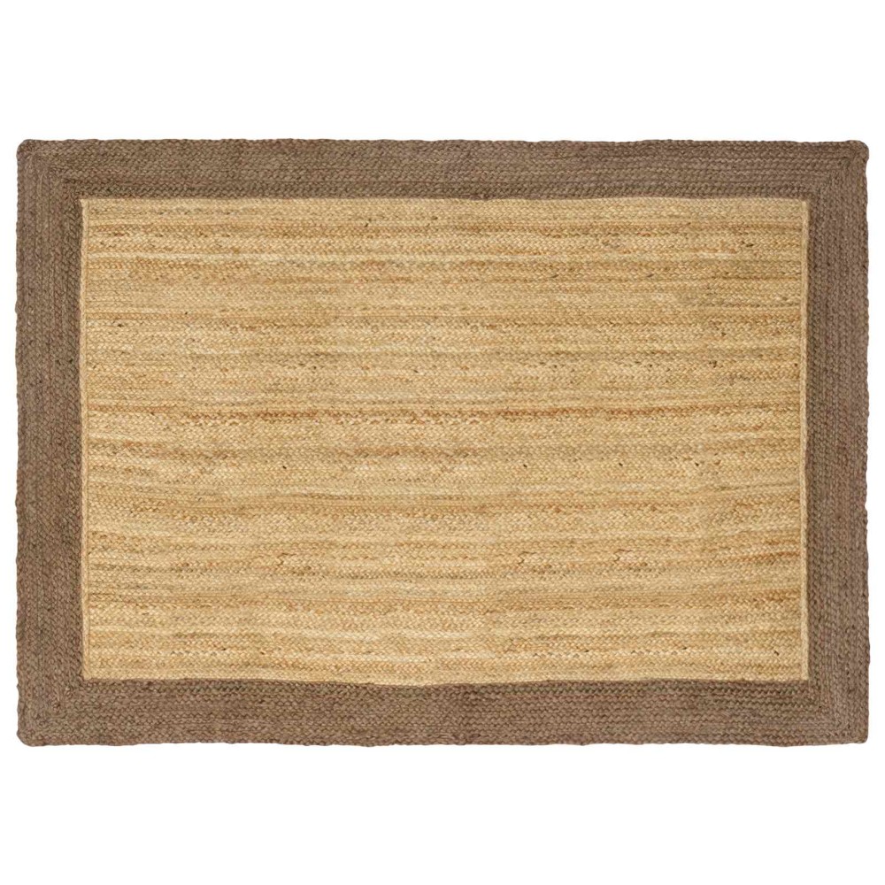 vidaXL Χαλιά χώρου Γκρι 140 x 200 cm Γιούτα