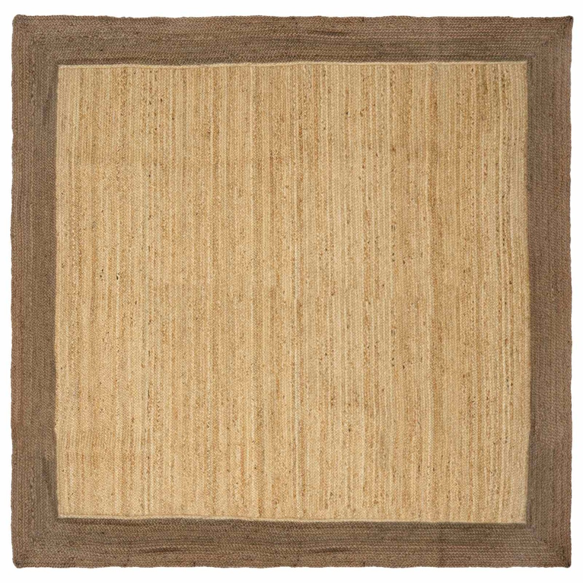 vidaXL Χαλιά χώρου Γκρι 240 x 240 cm Γιούτα