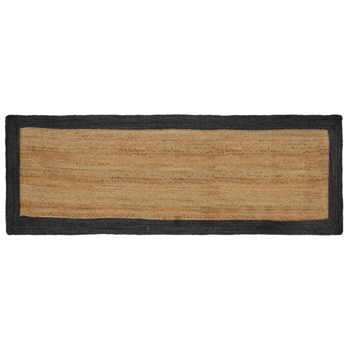 vidaXL Χαλιά χώρου Σκούρο Γκρι 80 x 250 cm Γιούτα