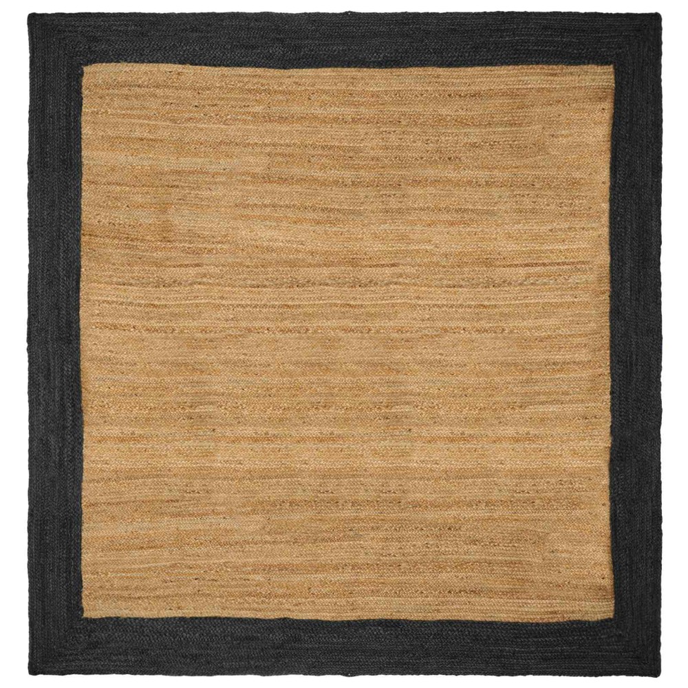 vidaXL Χαλιά χώρου Σκούρο Γκρι 300 x 300 cm Γιούτα