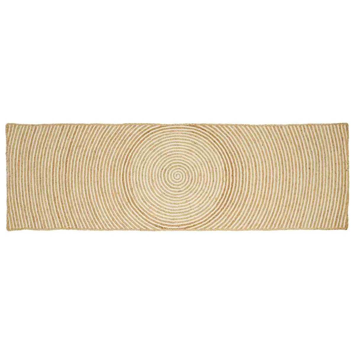 vidaXL Χαλιά χώρου Λευκό 80 x 250 cm Γιούτα