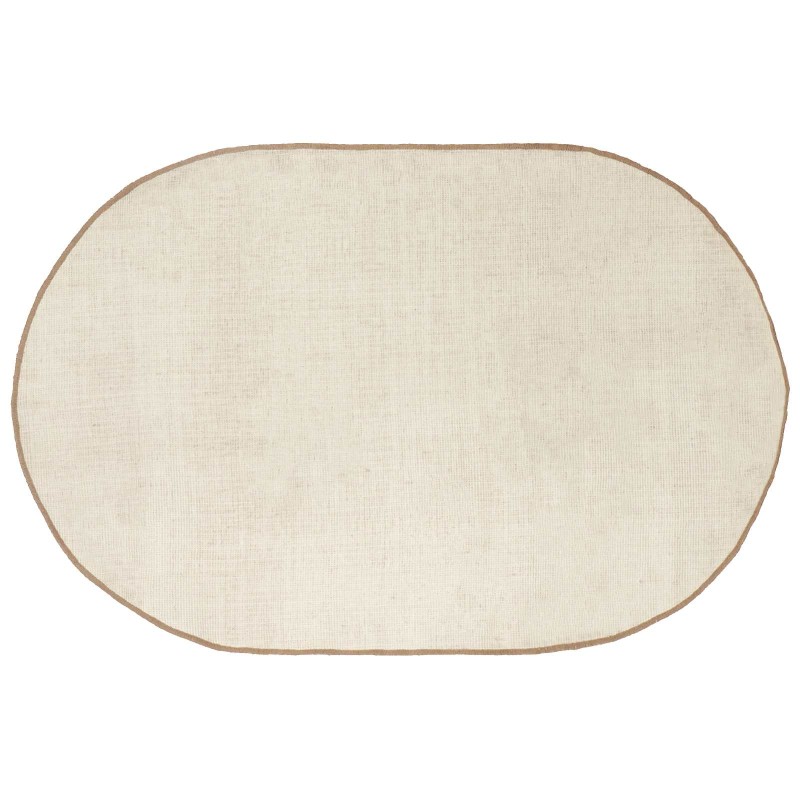 vidaXL Χαλιά χώρου Φυσικό 122 x 183 cm Γιούτα